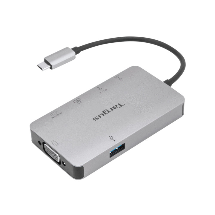 Targus DOCK419 Avec fil USB 3.2 Gen 1 (3.1 Gen 1) Type-C Gris — vue 3