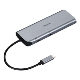 Targus DOCK427GL station d'accueil Avec fil USB 3.2 Gen 2 (3.1 Gen 2) Type-C Gris — vue 1