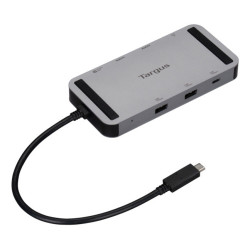Targus DOCK429GL — Station d'accueil USB4, 2 écrans, charge 140 W