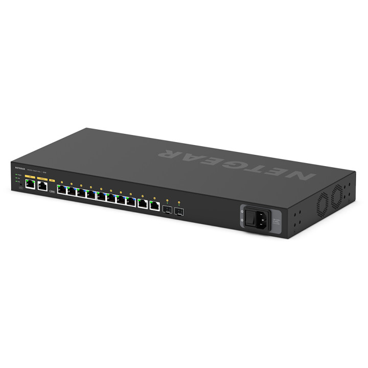 NETGEAR GSM4212P Géré L2/L3 Gigabit Ethernet (10/100/1000) Connexion Ethernet, supportant l'alimentation via c — vue 1