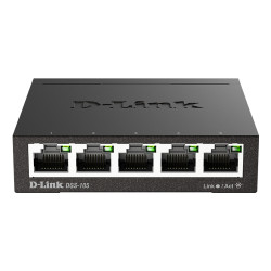 D-Link DGS-105 — Switch non manageable 5 ports Gigabit