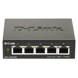 D-Link DGS-1100-05V2/E — Switch manageable L2 5 ports Gigabit