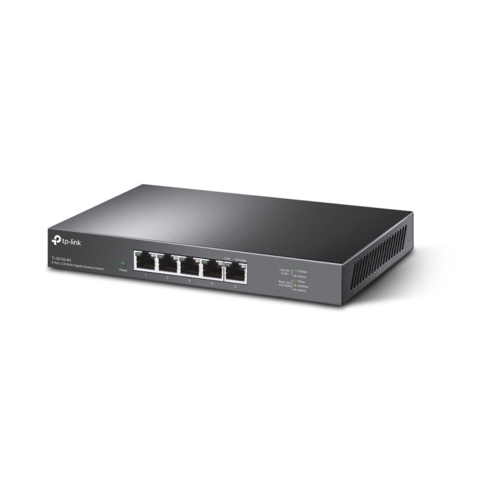 TP-Link TL-SG105-M2 commutateur réseau Non-géré 2.5G Ethernet (100/1000/2500) Noir — vue 1