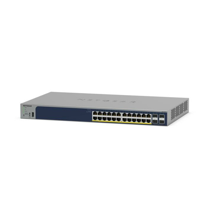 NETGEAR GS728TPP Géré L2/L3/L4 Gigabit Ethernet (10/100/1000) Connexion Ethernet, supportant l'alimentation vi — vue 1