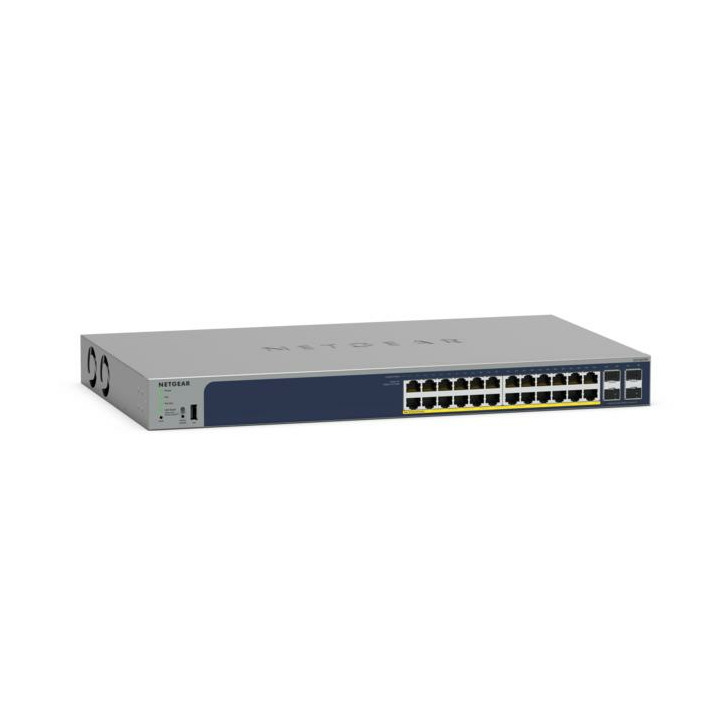 NETGEAR GS728TPP Géré L2/L3/L4 Gigabit Ethernet (10/100/1000) Connexion Ethernet, supportant l'alimentation vi — vue 3