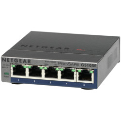 NETGEAR GS105E-200PES — Switch manageable L3 5 ports Gigabit