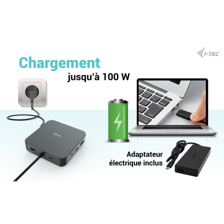 i-tec C31TRI4KDPDPRO100 — vue 4