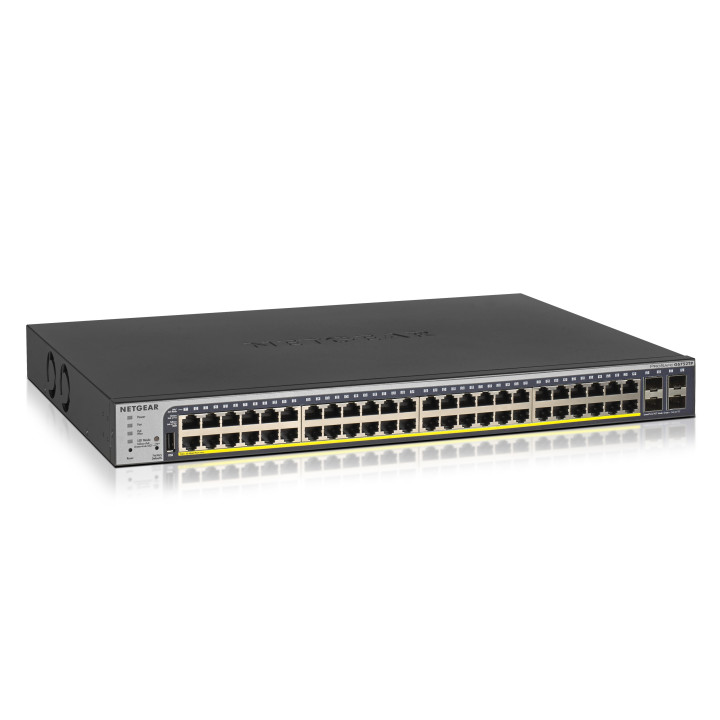 NETGEAR GS752TP Géré L2/L3/L4 Gigabit Ethernet (10/100/1000) Connexion Ethernet, supportant l'alimentation via — vue 1