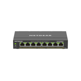NETGEAR GS308EP Géré L2/L3 Gigabit Ethernet (10/100/1000) Connexion Ethernet, supportant l'alimentation via ce — vue 1