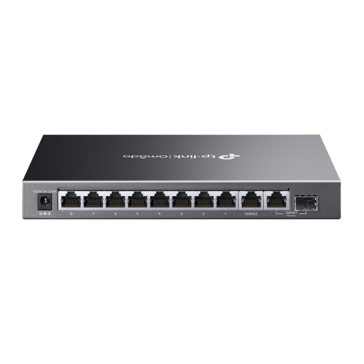 TP-Link Omada ES210GMP commutateur réseau Géré Gigabit Ethernet (10/100/1000) Connexion Ethernet, supportant l — vue 2