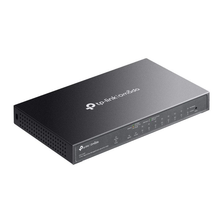 TP-Link Omada ES210GMP commutateur réseau Géré Gigabit Ethernet (10/100/1000) Connexion Ethernet, supportant l — vue 4