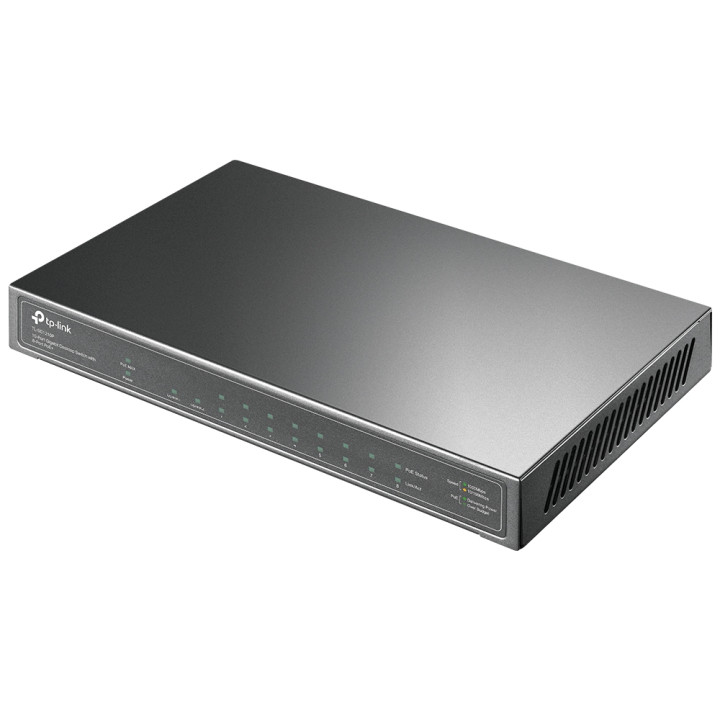 TP-Link TL-SG1210P commutateur réseau Non-géré Gigabit Ethernet (10/100/1000) Connexion Ethernet, supportant l — vue 4