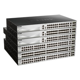 D-Link DGS-3130-30TS/E commutateur réseau Géré L3 Gigabit Ethernet (10/100/1000) Gris — vue 1