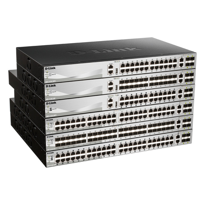 D-Link DGS-3130-30TS/E commutateur réseau Géré L3 Gigabit Ethernet (10/100/1000) Gris — vue 1