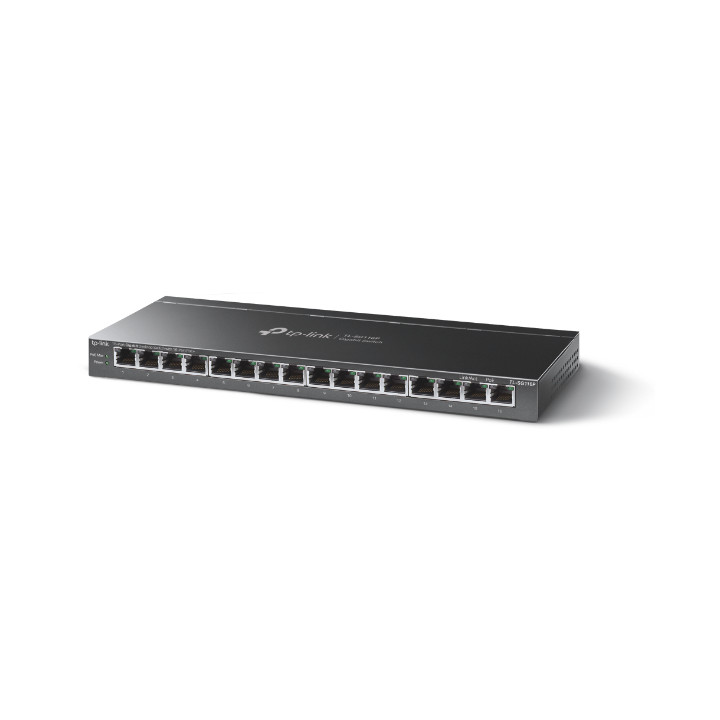 TP-Link TL-SG116P commutateur réseau Non-géré Gigabit Ethernet (10/100/1000) Connexion Ethernet, supportant l' — vue 2