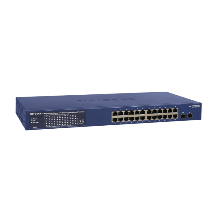 NETGEAR GS724TP Géré L2/L3/L4 Gigabit Ethernet (10/100/1000) Connexion Ethernet, supportant l'alimentation via — vue 1