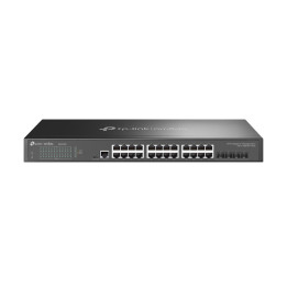 TP-Link Omada SG3428X commutateur réseau Géré L2+/L3 Gigabit Ethernet (10/100/1000) 1U Noir — vue 1