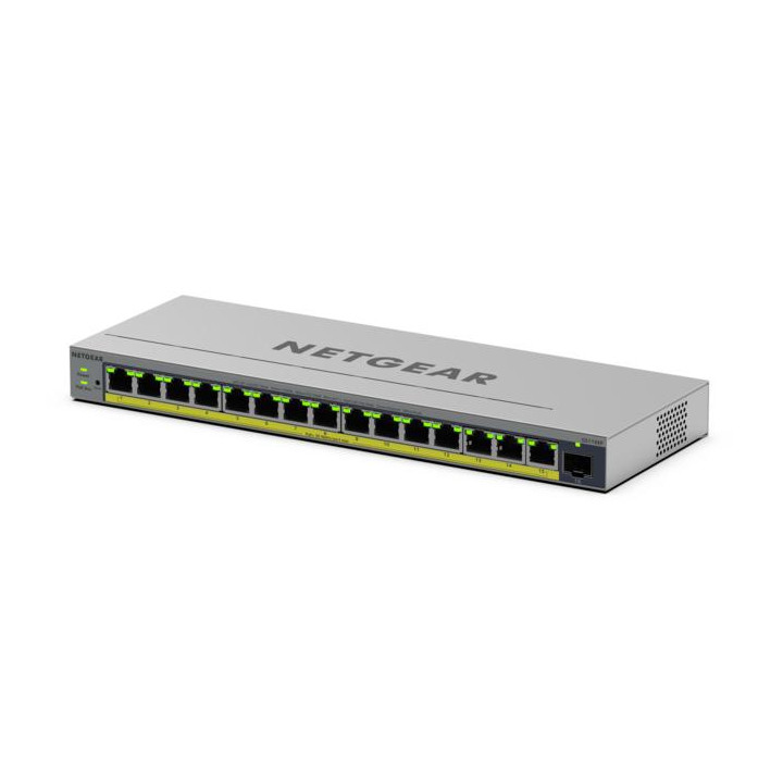 NETGEAR GS116EP Géré L2/L3 Gigabit Ethernet (10/100/1000) Connexion Ethernet, supportant l'alimentation via ce — vue 3