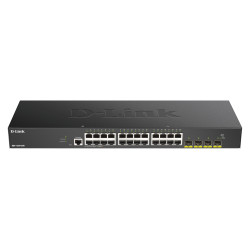 D-Link DGS-1250-28X — Switch manageable L3 24 ports Gigabit + 4 SFP+