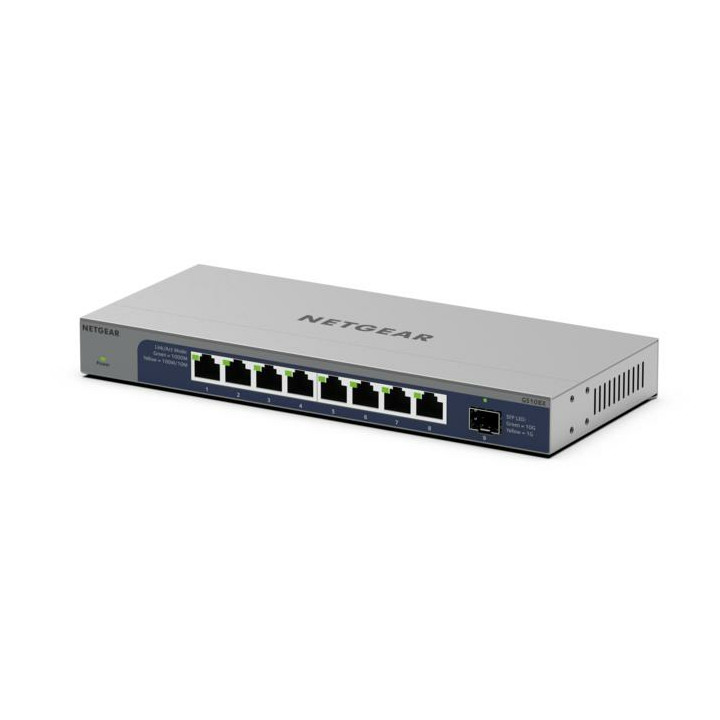 NETGEAR GS108X Non-géré L2 Gigabit Ethernet (10/100/1000) Gris — vue 2