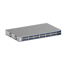 NETGEAR GS748T Géré L2/L3/L4 Gigabit Ethernet (10/100/1000) Noir, Gris — vue 1