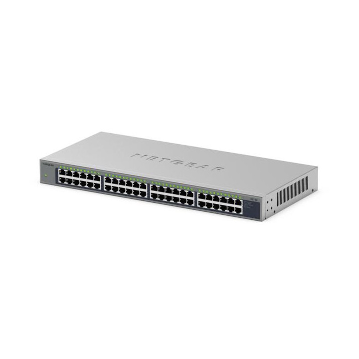 NETGEAR GS748 Non-géré Gigabit Ethernet (10/100/1000) Gris — vue 2