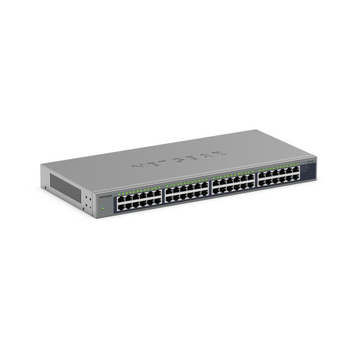 NETGEAR GS748 Non-géré Gigabit Ethernet (10/100/1000) Gris — vue 3