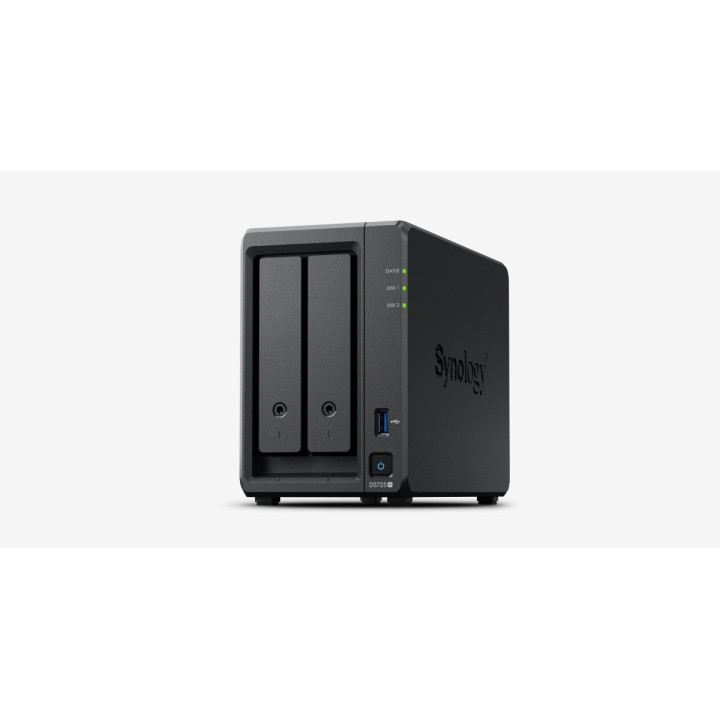 Synology DiskStation DS725+ — Serveur NAS 2 baies extensible