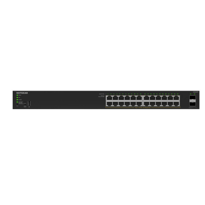 NETGEAR GS324TPv2 Géré L2/L3 Gigabit Ethernet (10/100/1000) Connexion Ethernet, supportant l'alimentation via  — vue 2