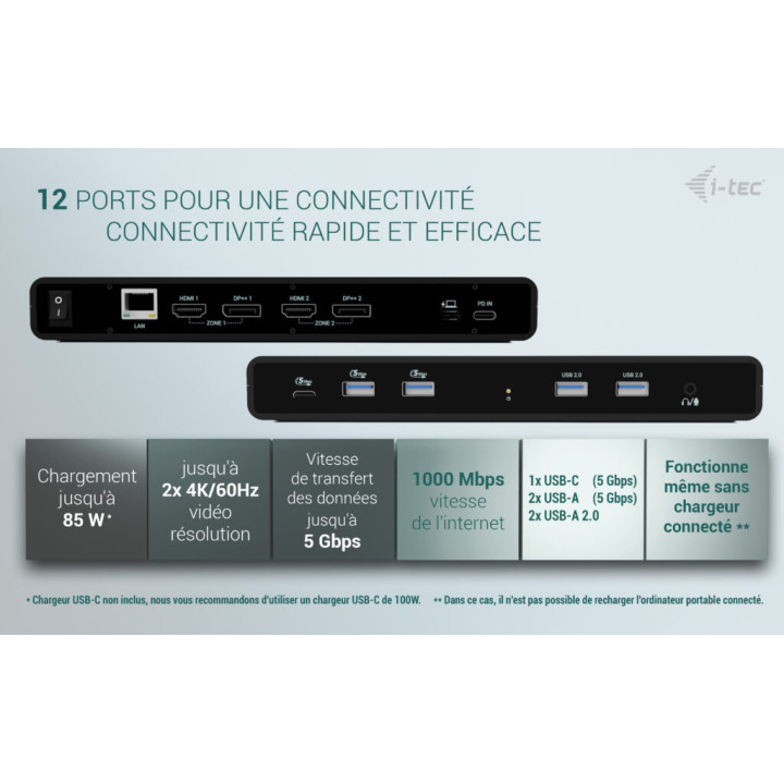 i-tec CADUA4KDOCKPDB — vue 5