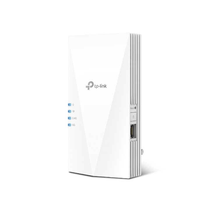 TP-Link RE700X système Wi-Fi maillé Bi-bande (2,4 GHz / 5 GHz) Wi-Fi 6 (802.11ax) Blanc 1 Interne — vue 1