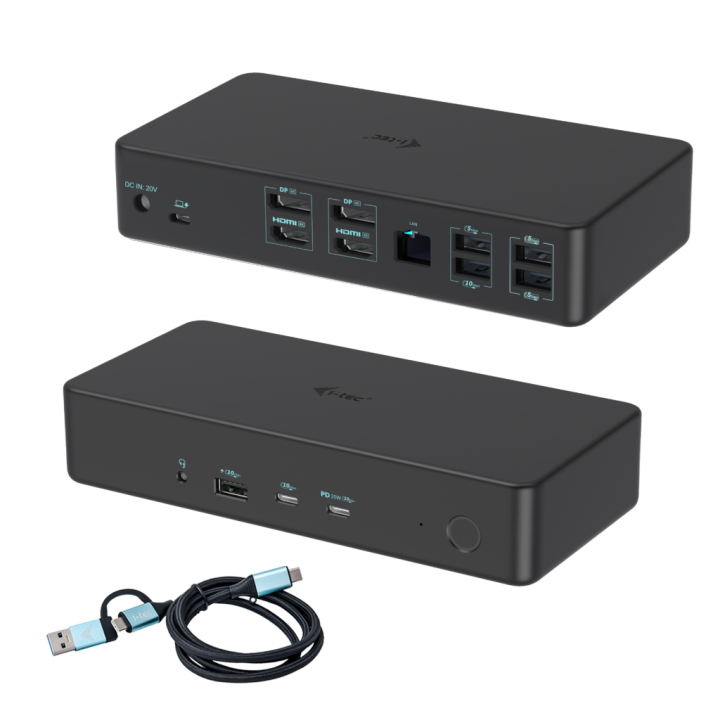 i-tec CADUAL4KDOCKPD2 — vue 1