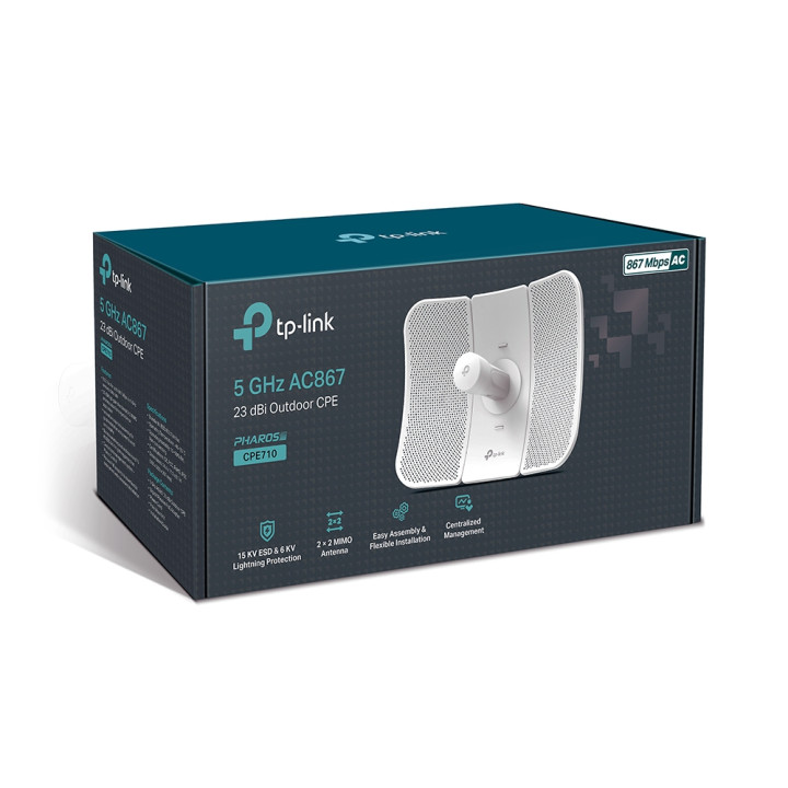 TP-Link CPE710 antenne Antenne directionnelle PoE/LAN 23 dBi — vue 3