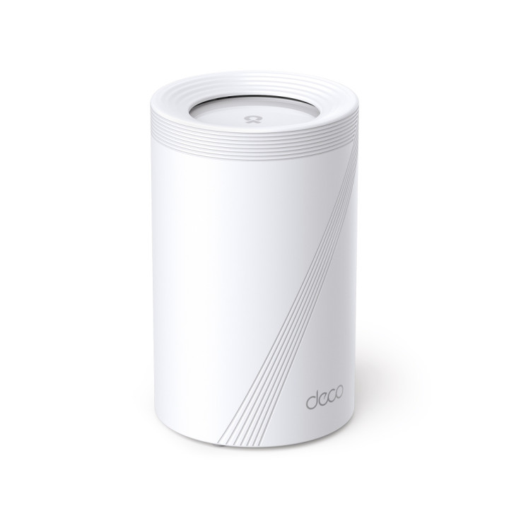 TP-Link Deco BE65 Tri-bande (2,4 GHz / 5 GHz / 6 GHz) Wi-Fi 7 (802.11be) Blanc 4 Interne — vue 3