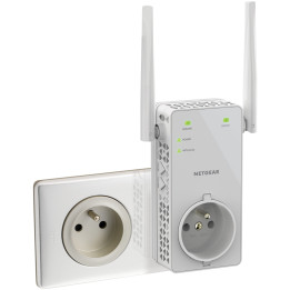 NETGEAR EX6130 Émetteur réseau Blanc 10, 100 Mbit/s — vue 1