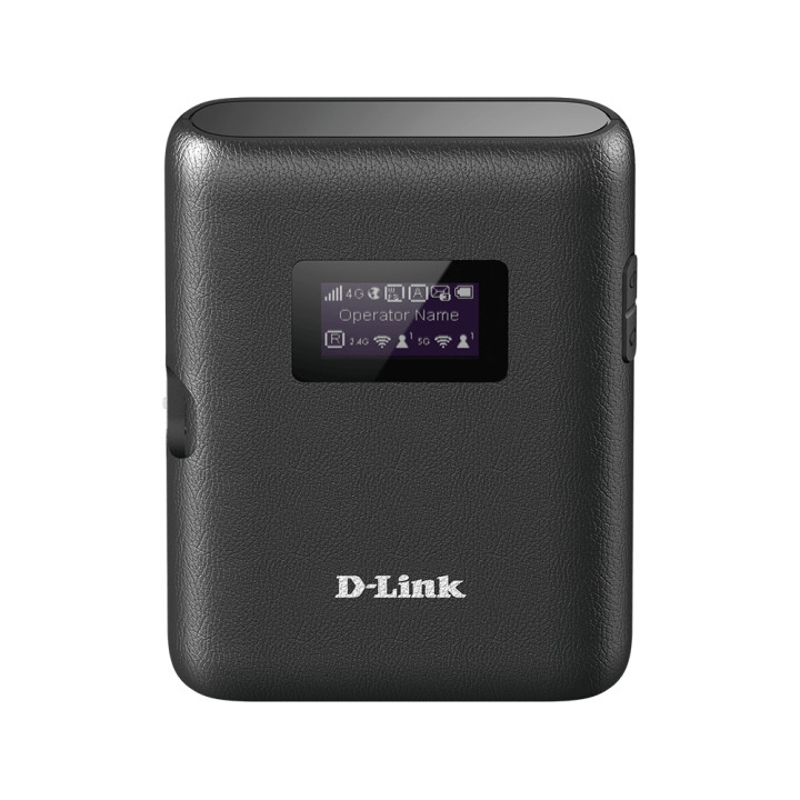 D-Link DWR-933 routeur sans fil Bi-bande (2,4 GHz / 5 GHz) 4G Noir — vue 1