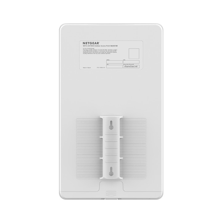NETGEAR WAX608Y 1200 Mbit/s Blanc Connexion Ethernet, supportant l'alimentation via ce port (PoE) — vue 1