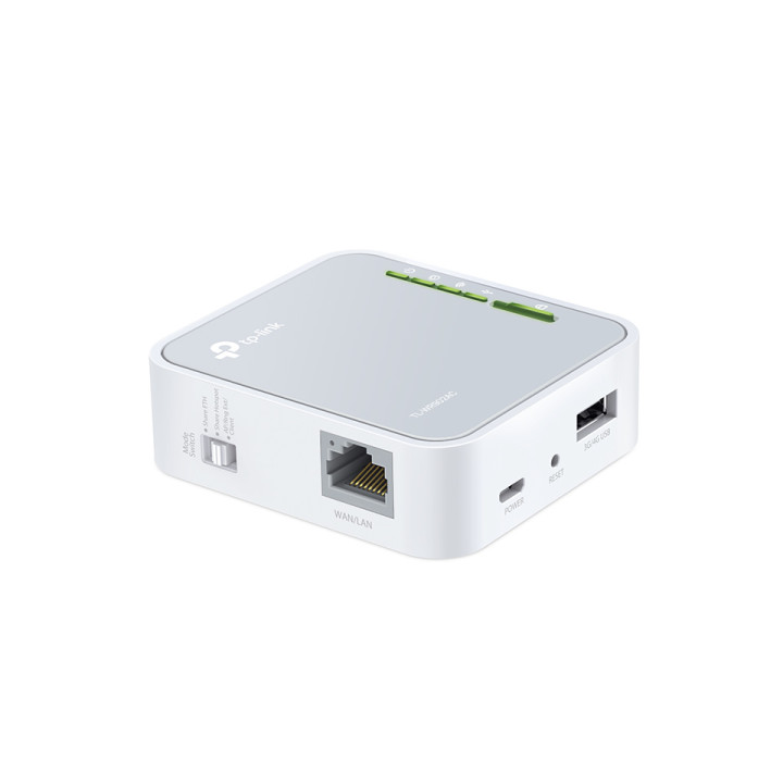 TP-Link TL-WR902AC routeur sans fil Fast Ethernet Bi-bande (2,4 GHz / 5 GHz) 4G Blanc — vue 2
