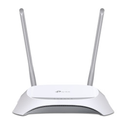 TP-Link TL-MR3420 routeur sans fil Fast Ethernet Monobande (2,4 GHz) Noir, Blanc — vue 1