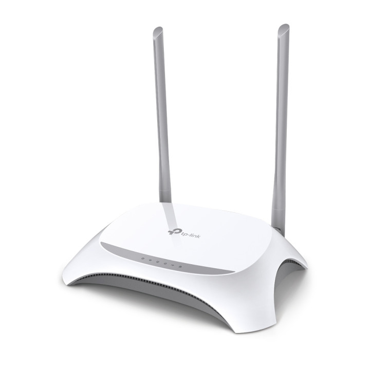 TP-Link TL-MR3420 routeur sans fil Fast Ethernet Monobande (2,4 GHz) Noir, Blanc — vue 3