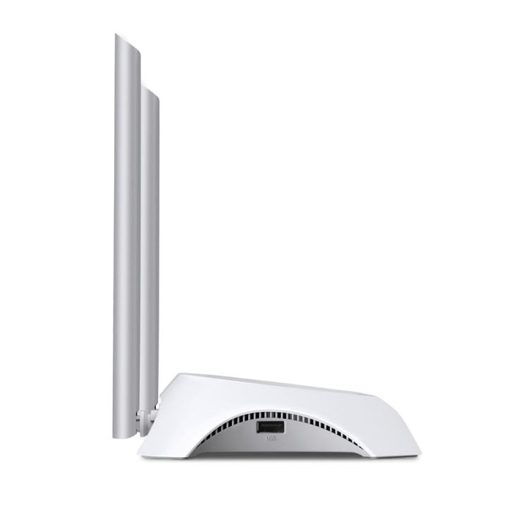 TP-Link TL-MR3420 routeur sans fil Fast Ethernet Monobande (2,4 GHz) Noir, Blanc — vue 4