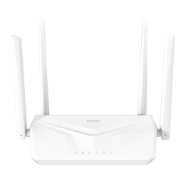 D-Link S12 routeur sans fil Gigabit Ethernet Bi-bande (2,4 GHz / 5 GHz) Blanc — vue 1