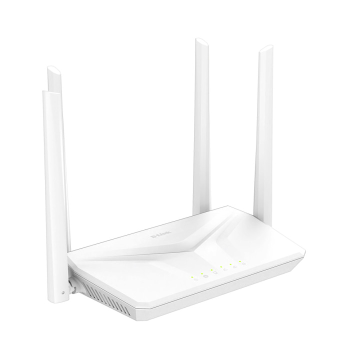 D-Link S12 routeur sans fil Gigabit Ethernet Bi-bande (2,4 GHz / 5 GHz) Blanc — vue 2