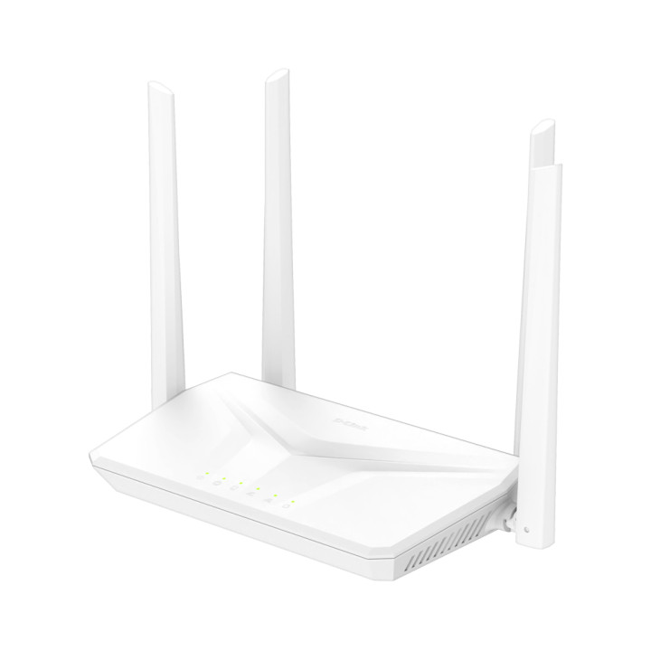 D-Link S12 routeur sans fil Gigabit Ethernet Bi-bande (2,4 GHz / 5 GHz) Blanc — vue 3