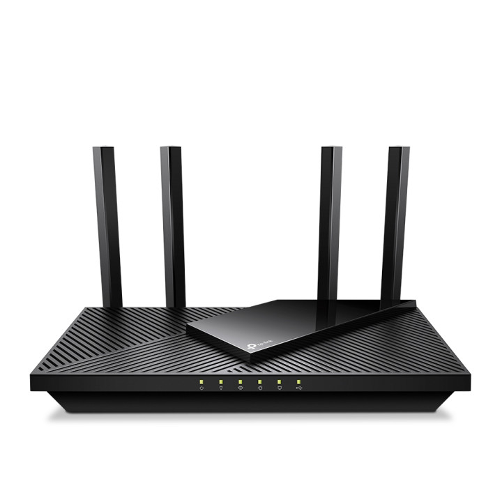 TP-Link Archer AX55 Pro routeur sans fil Gigabit Ethernet Bi-bande (2,4 GHz / 5 GHz) Noir — vue 1