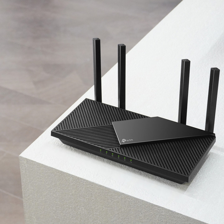 TP-Link Archer AX55 Pro routeur sans fil Gigabit Ethernet Bi-bande (2,4 GHz / 5 GHz) Noir — vue 3