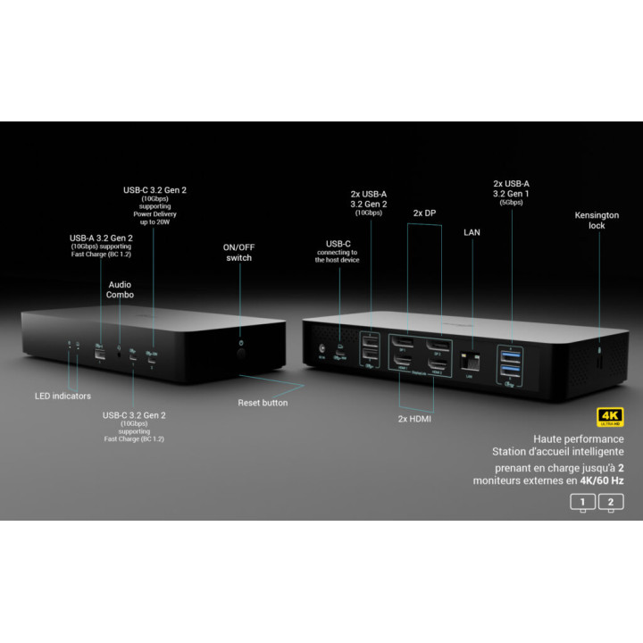i-tec CAINTGDUAL4KDOCPD — vue 4