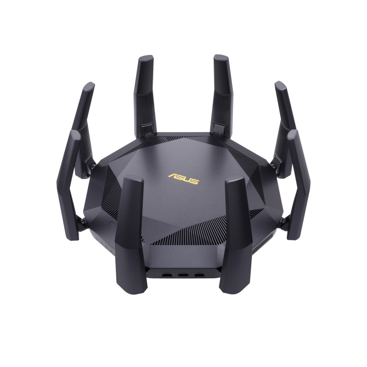 ASUS RT-AX89X AX6000 AiMesh routeur sans fil Ethernet Bi-bande (2,4 GHz / 5 GHz) Noir — vue 2