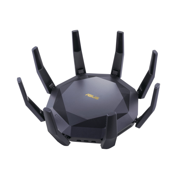 ASUS RT-AX89X AX6000 AiMesh routeur sans fil Ethernet Bi-bande (2,4 GHz / 5 GHz) Noir — vue 3