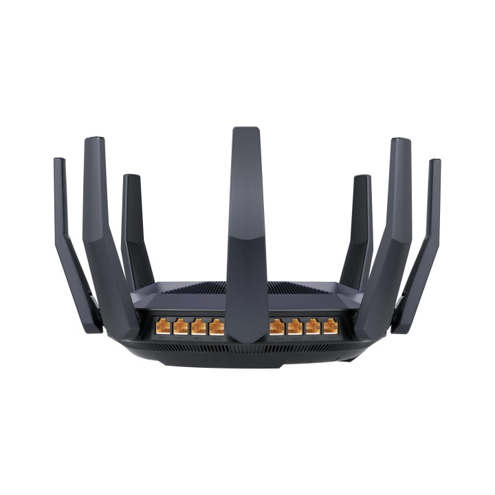 ASUS RT-AX89X AX6000 AiMesh routeur sans fil Ethernet Bi-bande (2,4 GHz / 5 GHz) Noir — vue 4